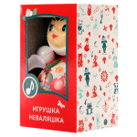 Муз. игрушка Неваляшка (расписная) 6С-001 15см