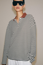 ФУТБОЛКА ПОЛО В ПОЛОСКУ — ZARA