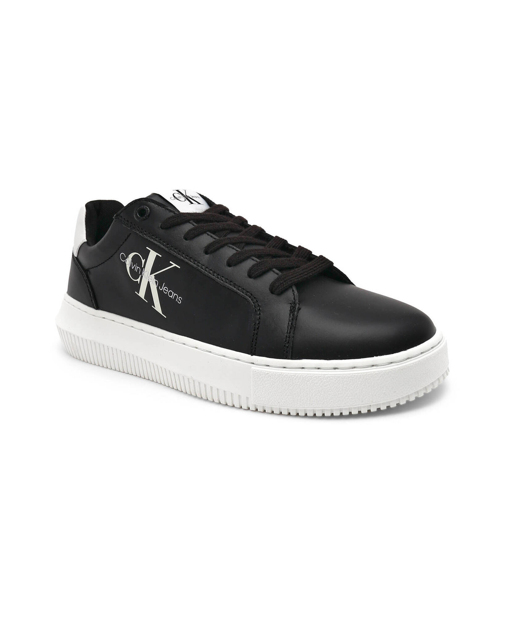 Skórzane кроссовки CHUNKY CUPSOLE MONOLOGO CALVIN KLEIN JEANS - черный(YM0YM00681)