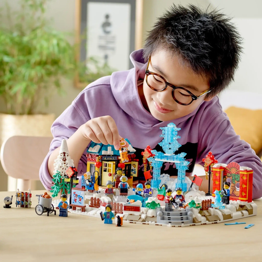 Конструктор LEGO 80109 Ледовый фестиваль в честь Лунного Нового года