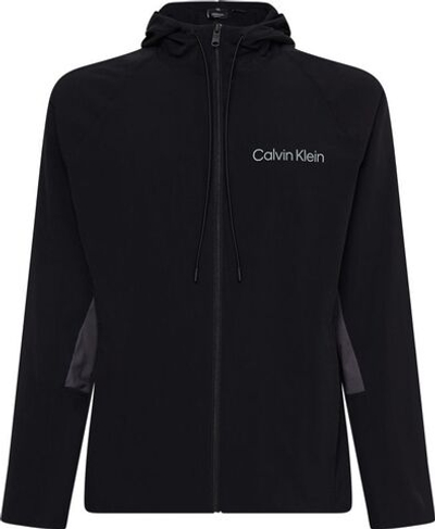Мужская теннисная кофта Calvin Klein WO Windjacket - black beauty