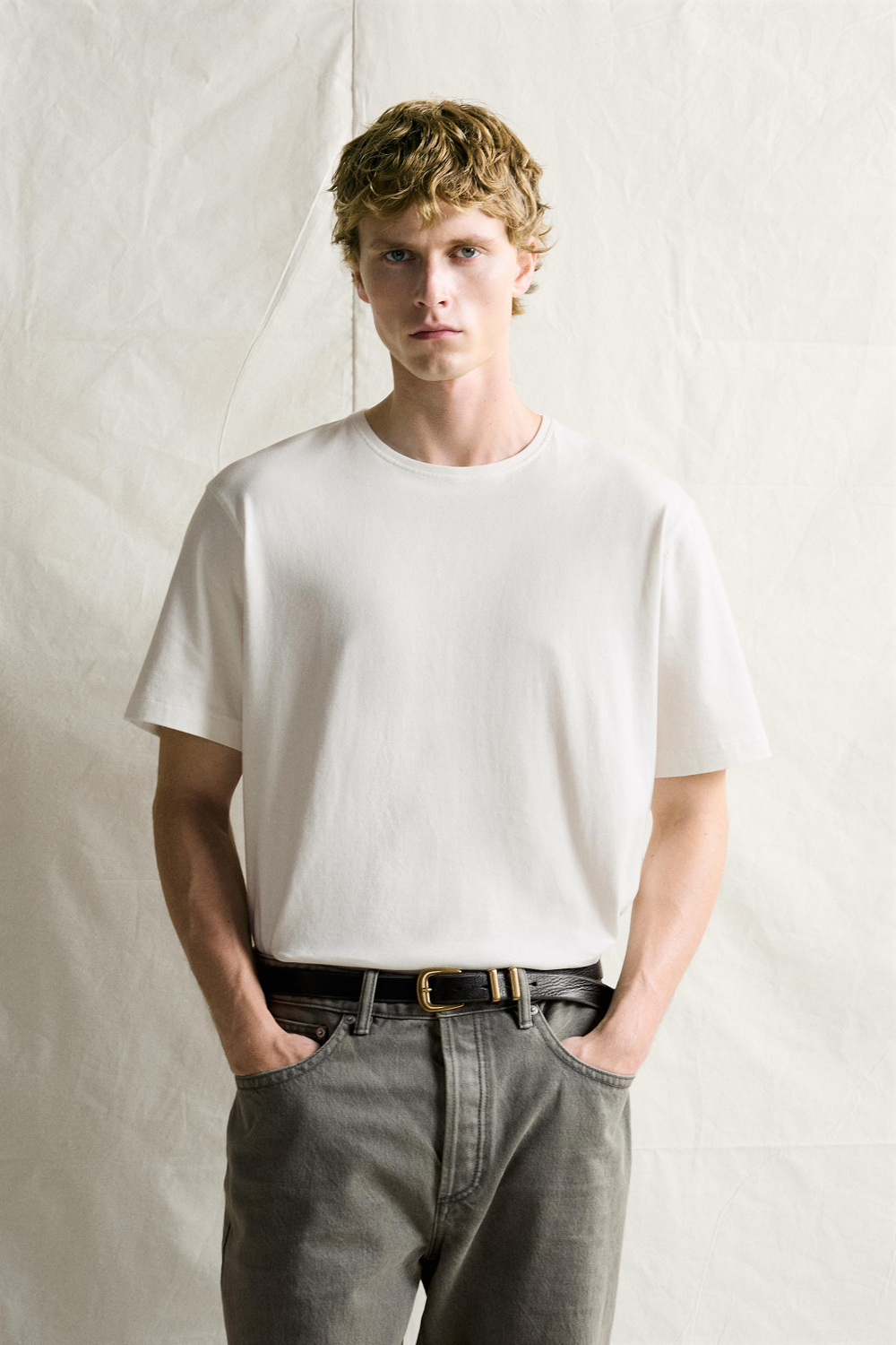 ФУТБОЛКА MEDIUM WEIGHT SUPIMA® — ZARA