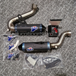 D19909440INA TERMIGNONI PAIR OF TITANIUM SILENCERS W/ LINK PIPES (SF V4)