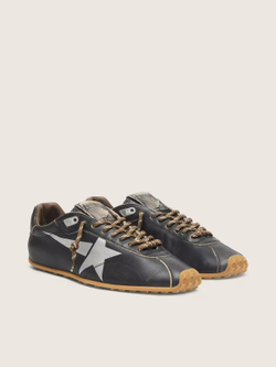 Marathon Speed with black leather upper and silver star