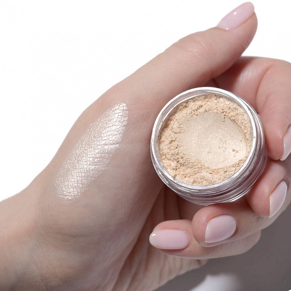 Тени для глаз Коллекция Морозное утро ES306 Сливочный 1,5 гр (Kristall Minerals Cosmetics)