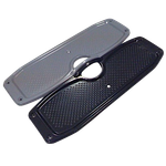 Накладка на транец Badger 305 х  95 х 20мм Металл Серая Предняя DJ1202G