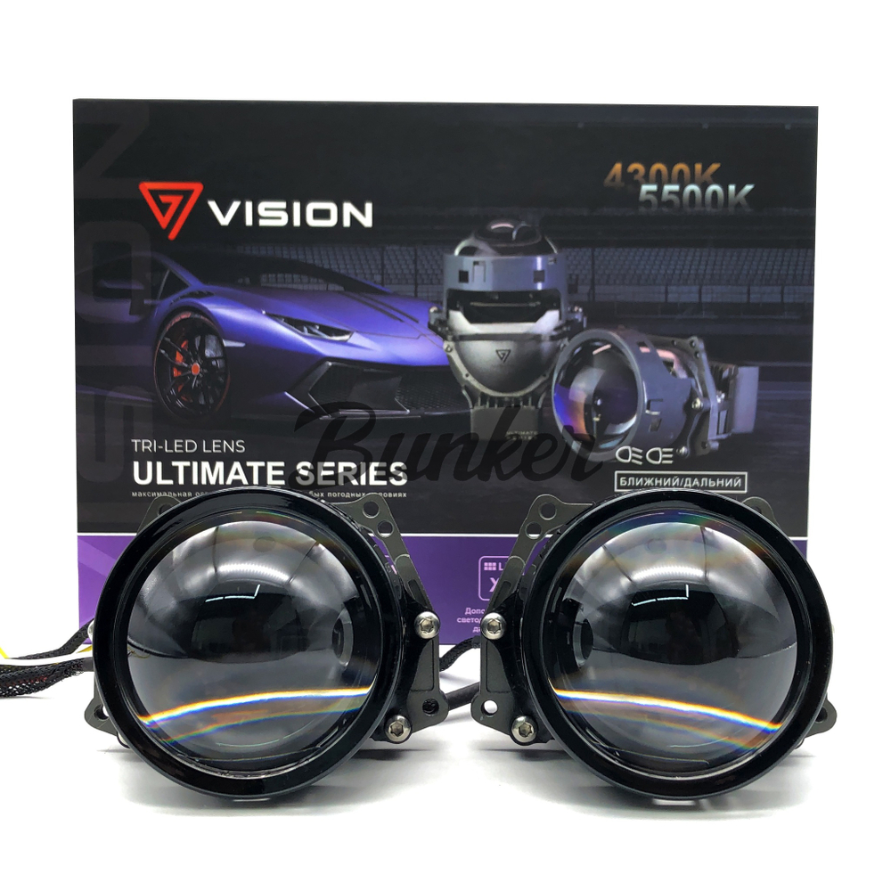 Светодиодные линзы Vision Tri-Led Ultimate Series 4300K
