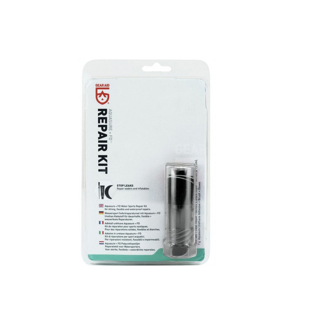 Полиуретановый клей и герметик Gear Aid Aquasure +FD Repair Kit 7g