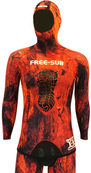 Гидрокостюм Free-Sub Olympos Red Yamamoto 39 9 мм