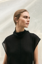 Трикотажный топ-полуводолазка в резинку - H&M