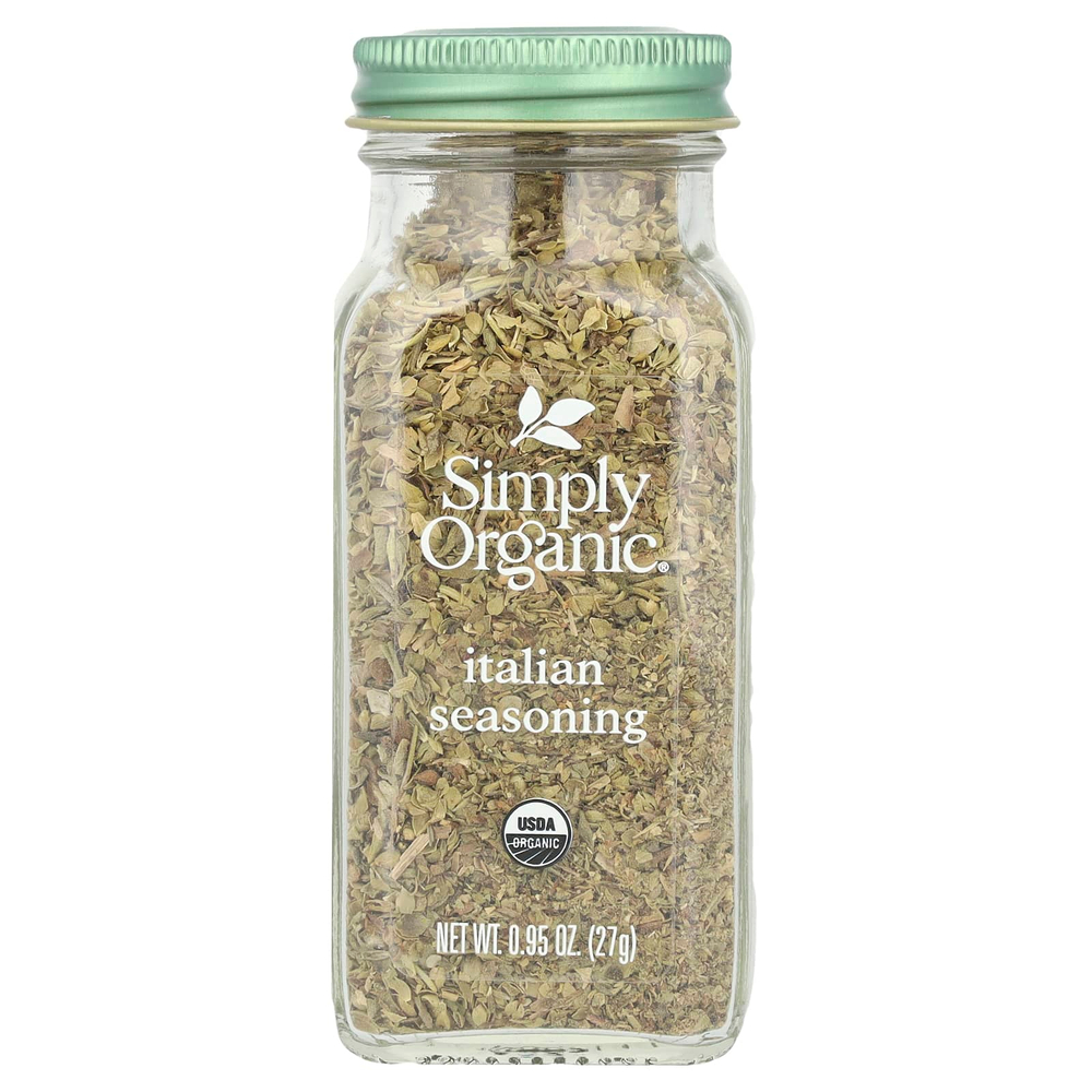 Simply Organic, Итальянская приправа, 27 г (0,95 унции)