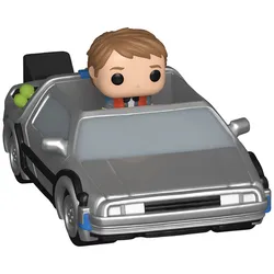 Funko Bitty POP! Rides Back To The Future: Marty McFly and Time Machine
