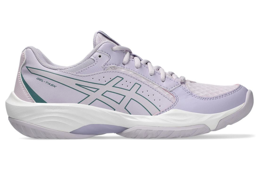 Женские кроссовки для бадминтона/сквоша Asics Gel-Task 5 — murasaki/dahlia