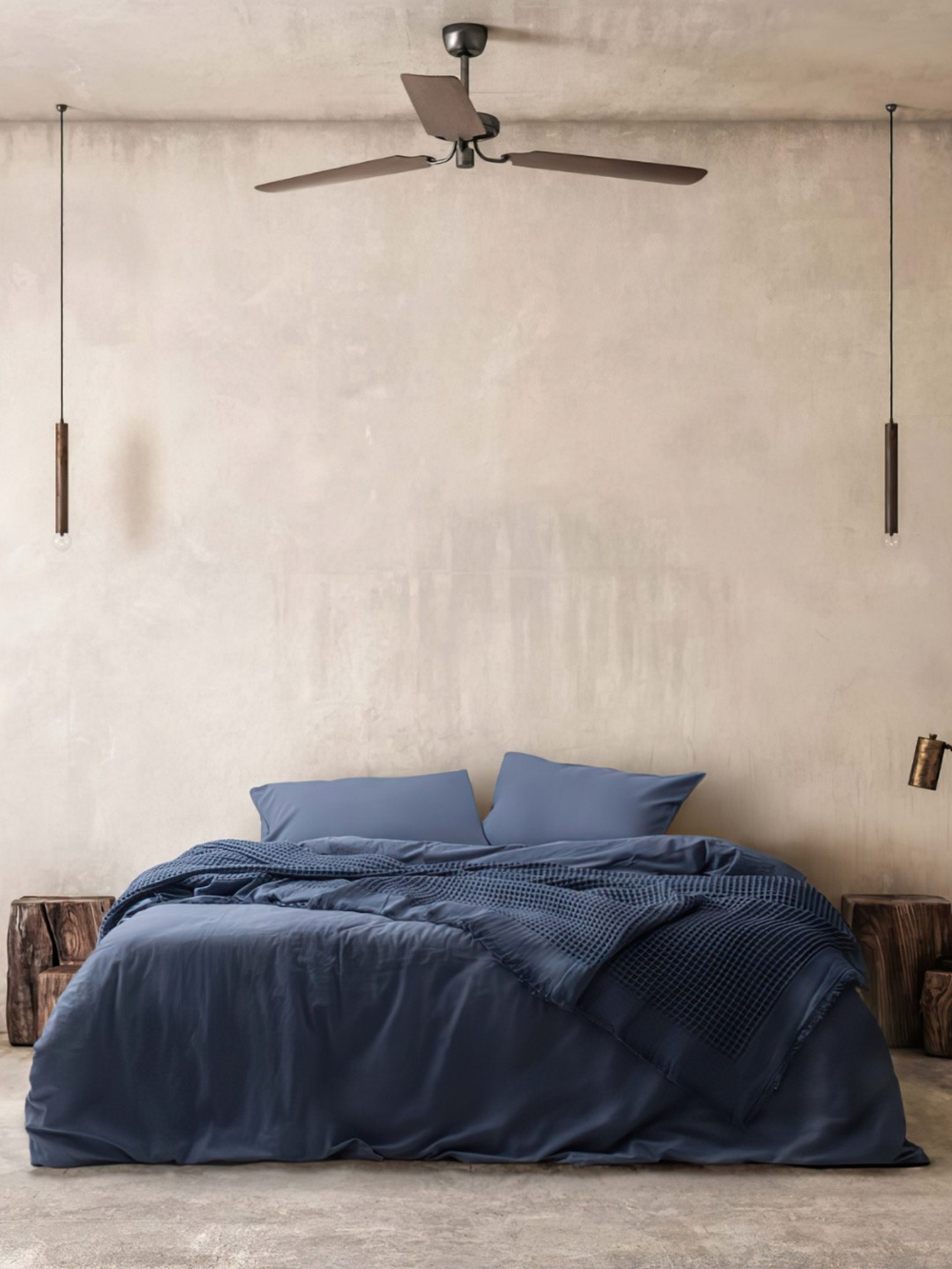 КПБ MAJOLİ Stonewashed STORM 1,5-сп. под. 160*220, прост. 160*240, нав. 50*70-1шт. Вар. Хлоп.