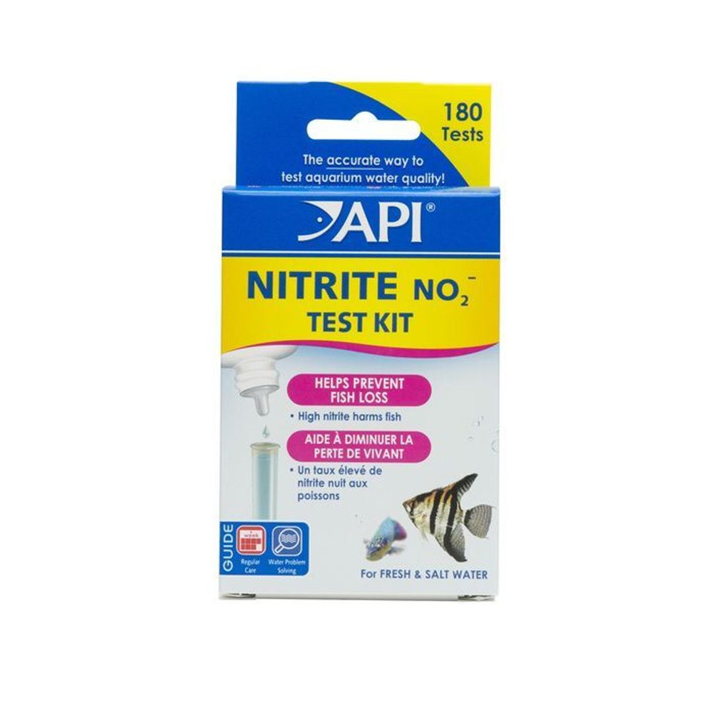 Набор API Nitrite Test Kit - для измерения уровня нитритов в пресной и морской воде Набор API Nitrite Test Kit - для измерения уровня нитритов в пресной и морской воде