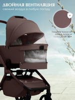 Детская коляска 2 в 1 Sweet Baby SBL Orso New 427720 Mokka