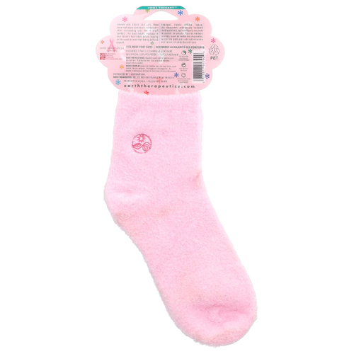 Earth Therapeutics, Aloe Moisture™, носки Aloe Socks™, розовые, 1 пара
