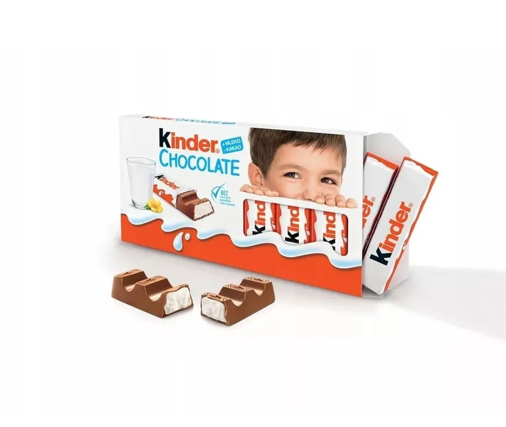 Kinder Chocolate (Киндер Молочный шоколад) 100г (10шт)   Италия