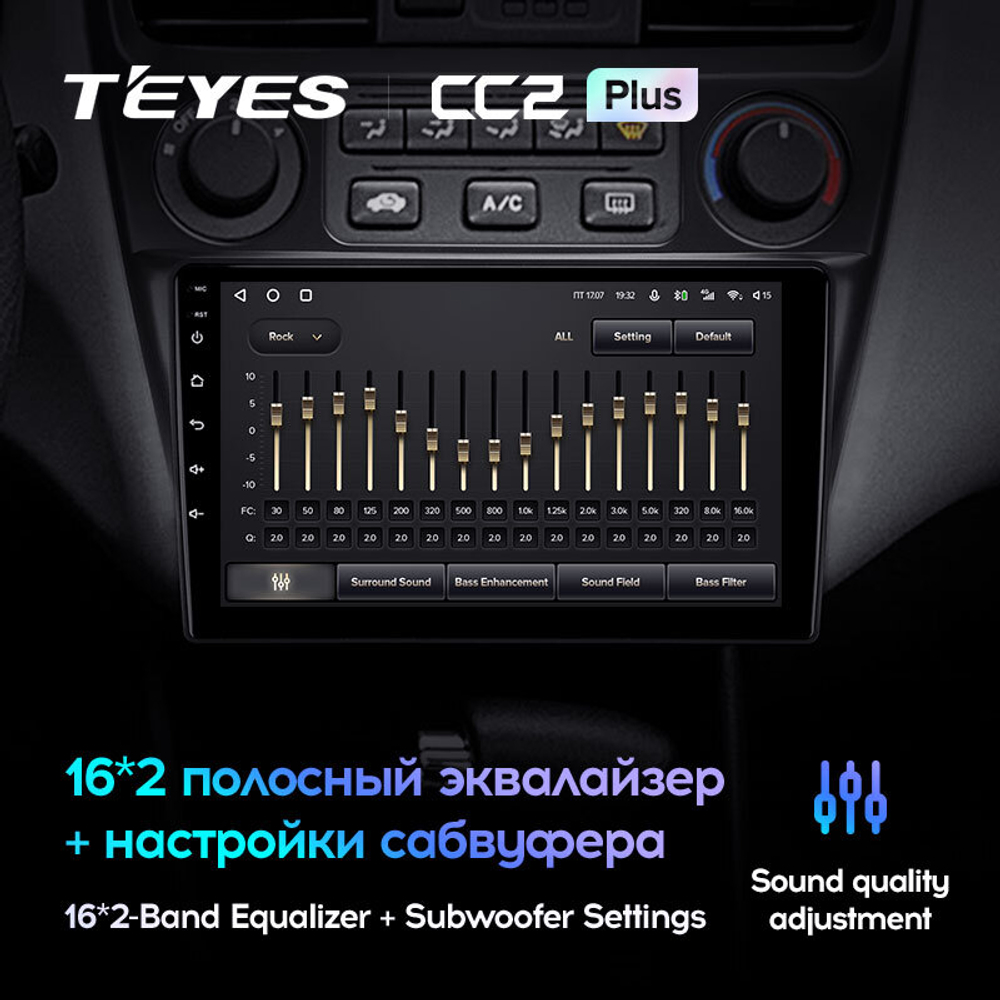 Teyes CC2 Plus 9" для Honda Accord 6 1997-2002