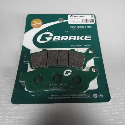 Колодки тормозные GM-01082S G-brake (MCB704, FDB2098)