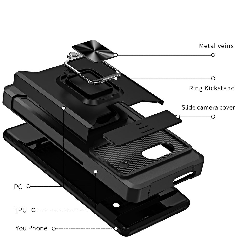 Противоударный чехол Сard Reader Case для Google Pixel 7