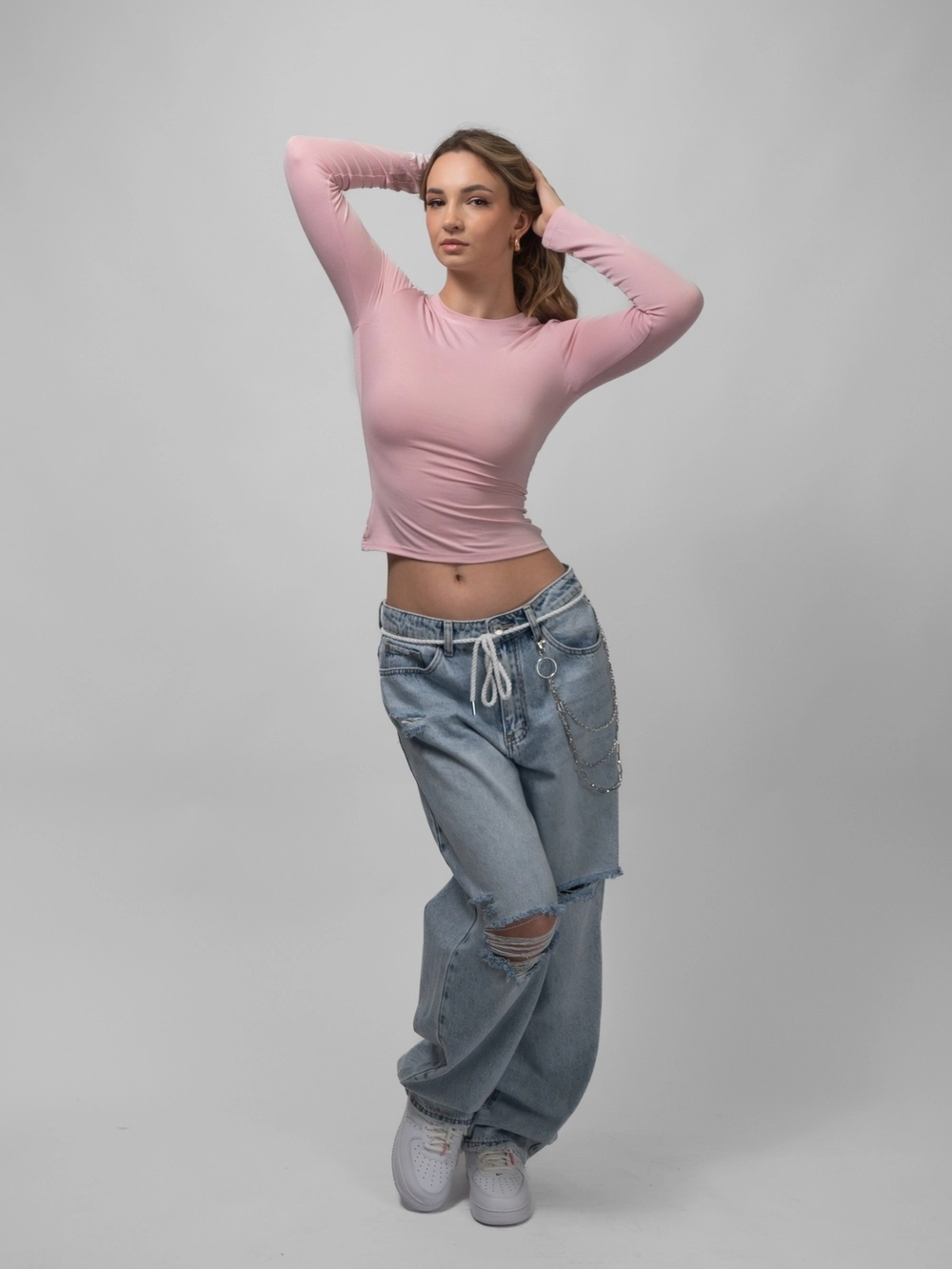 Лонгслив женский ssswear «Skin Line»
