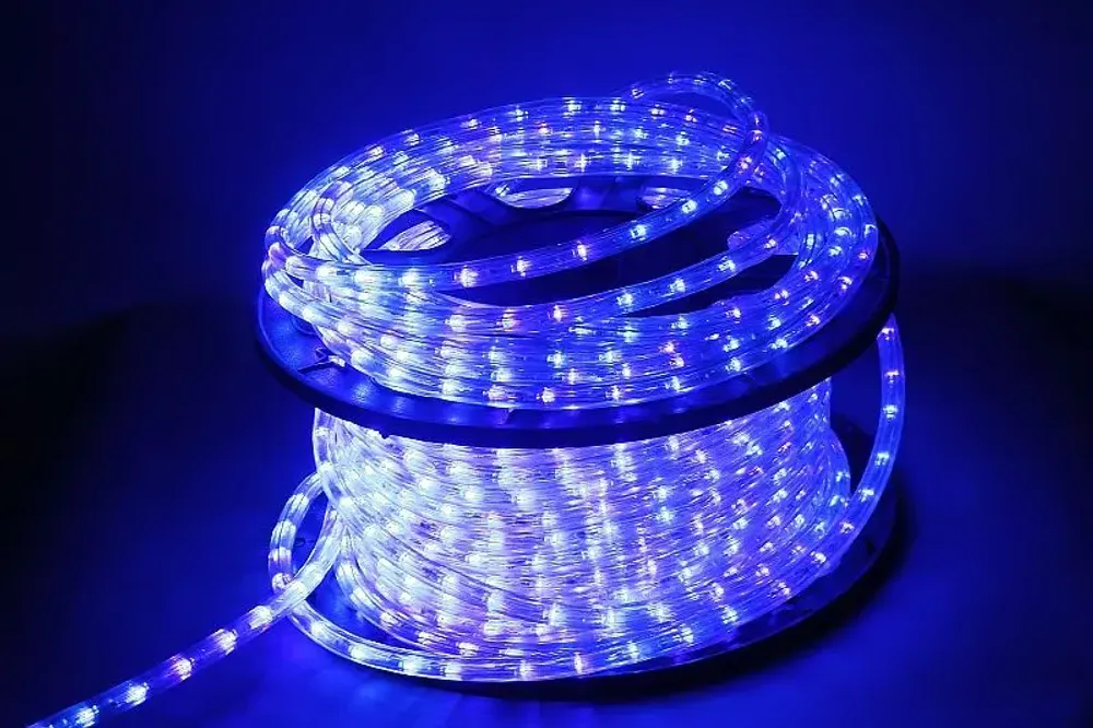 13-3W-50M-220V-LED-U CUT 1M BL дюралайт круглый 13-3W-50M-220V-LED-U CUT 1M BL дюралайт круглый