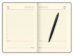 Подарочный набор: Шариковая ручка Parker  Jotter XL SE20 Monochrome в подарочной упаковке, цвет: Black, стержень: Mblue и Ежедневник недатированный А5
