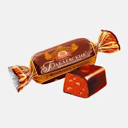 Конфеты Бабаевские Оригинальные с фундуком и какао 300г