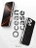 Чехол накладка iPhone 16 Pro Max 6.9" Gurdini Ocean Case (10) Metalic черный