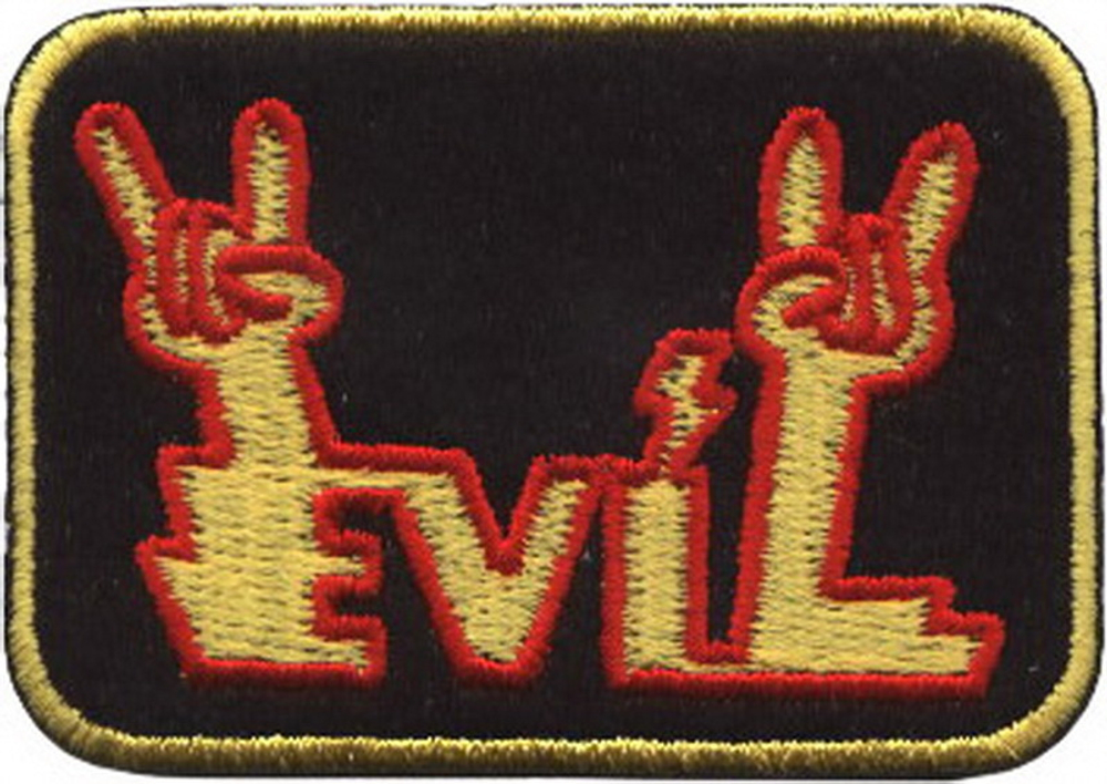 Нашивка Evil - Зло