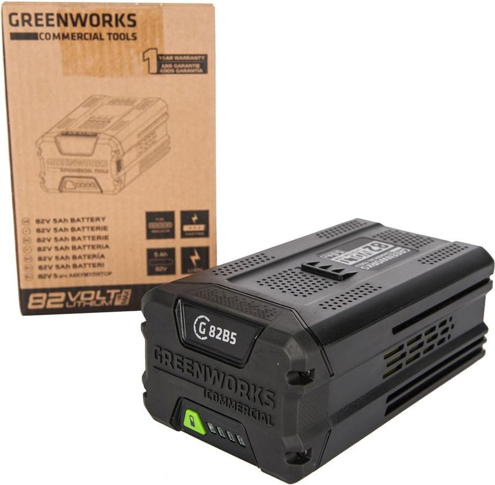 Аккумулятор Greenworks G82B5, 2914607,82v, 5 А·ч