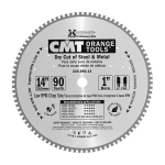 Диск пильный 355x25,4x2,2/1,8 0° 8° FWF Z=90 CMT 226.090.14