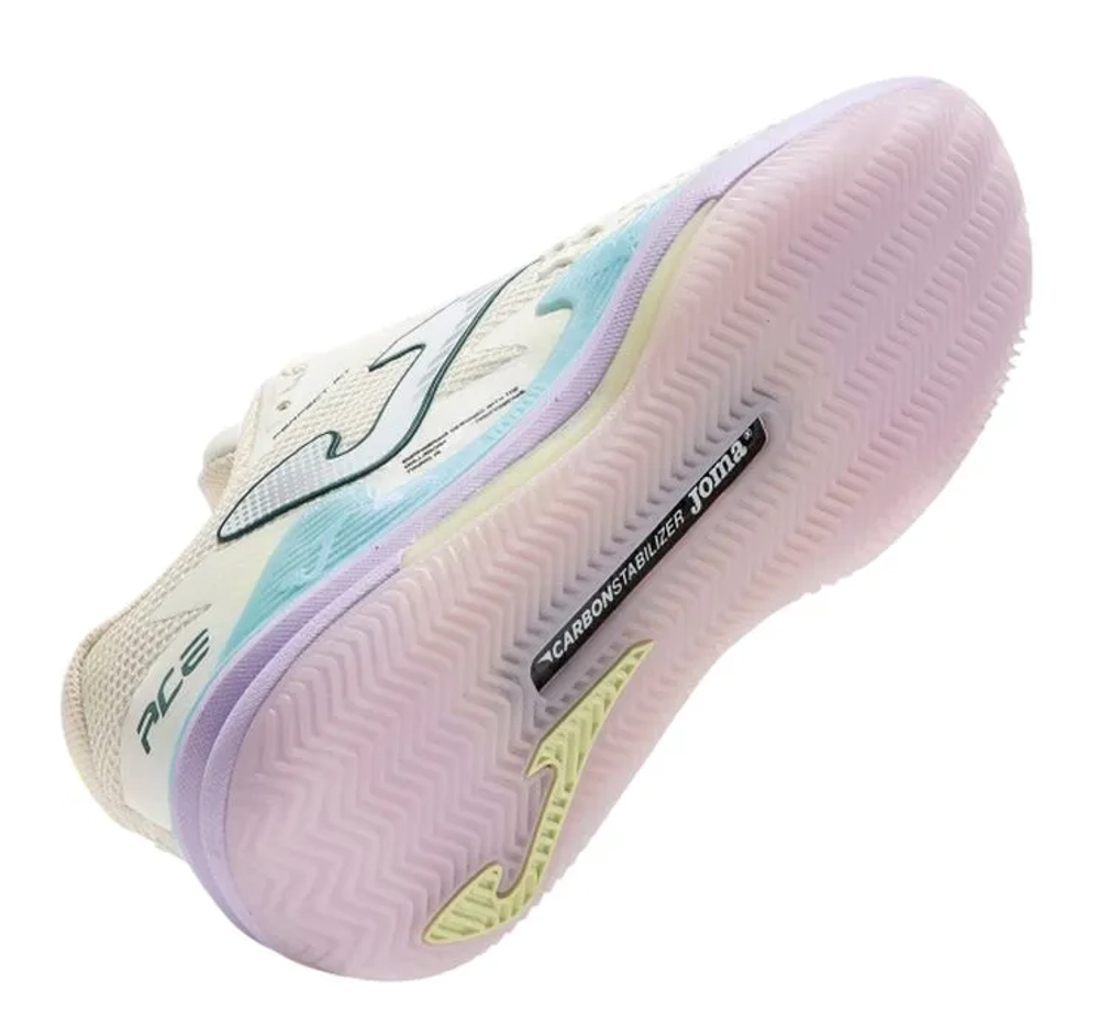 Женские теннисные кроссовки Joma Ace Lady 2625 Clay - beige