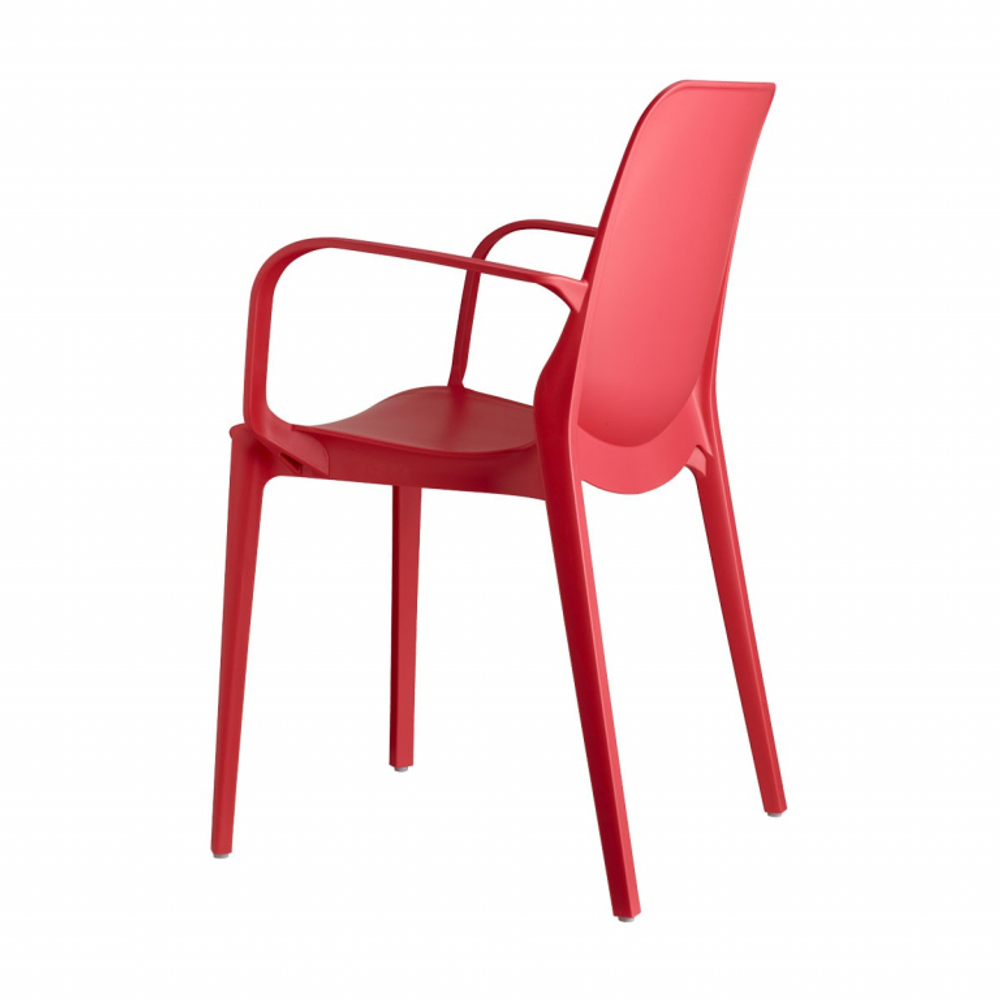 Кресло пластиковое Scab Design Ginevra, красный
