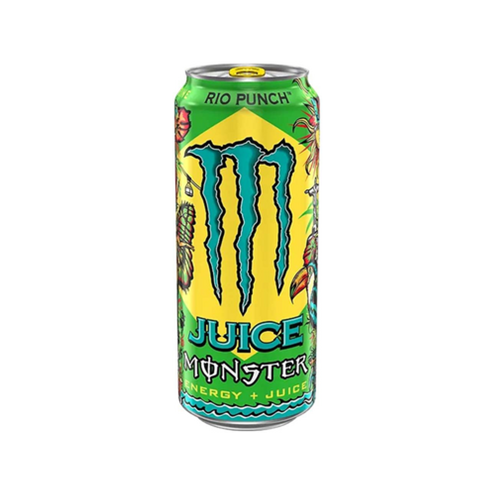 Monster Energy Rio Punch энергетический напиток 0.5л