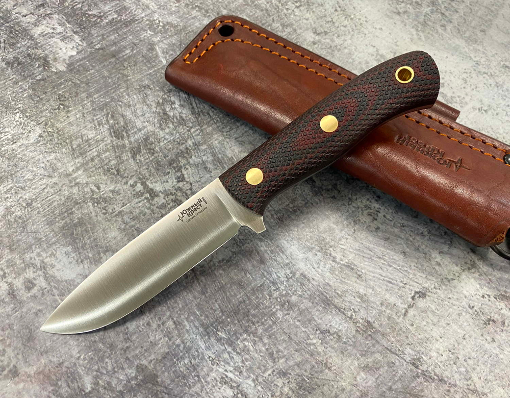 Нож Скаут L , N690, микарта, 237.0554 конвекс