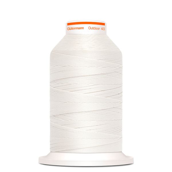 Нить для плотных и уличных тканей Gutermann Outdoor 40 (400 м), 798300, 1 кат., | 1005 белый