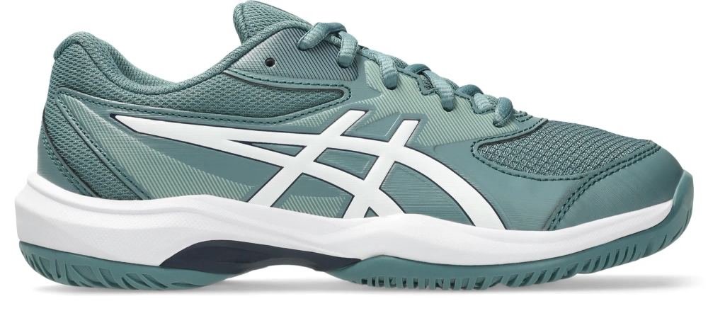 Детские теннисные кроссовки Asics Gel-Game GS - foggy teal/white
