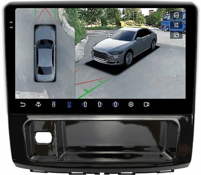 Магнитола для Haval H9 2015-2021 - FarCar BX3275M-360 монитор 10.36" 2K QLED на Android 13, Быстрая, CarPlay, 4G SIM-слот, 4 камеры в комплекте