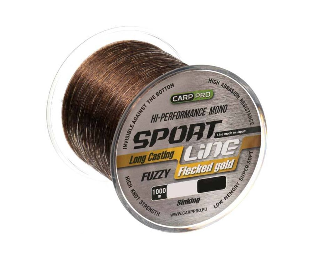 CARP PRO Леска Sport Line Flecked Gold 1000м 0.335мм