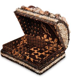 Decor and Gift 54-046-01 Декоративная шкатулка «Ракушки» прямоуг.