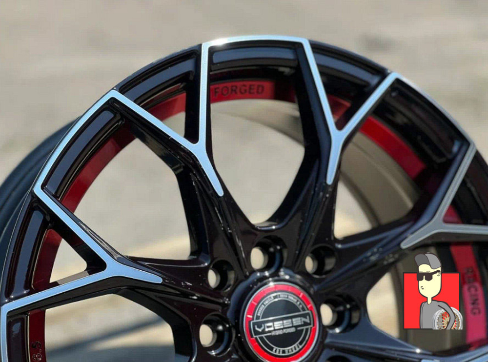 Комплект дисков Vossen RGW 145 15x6.5 et35 4x100/4x114.3