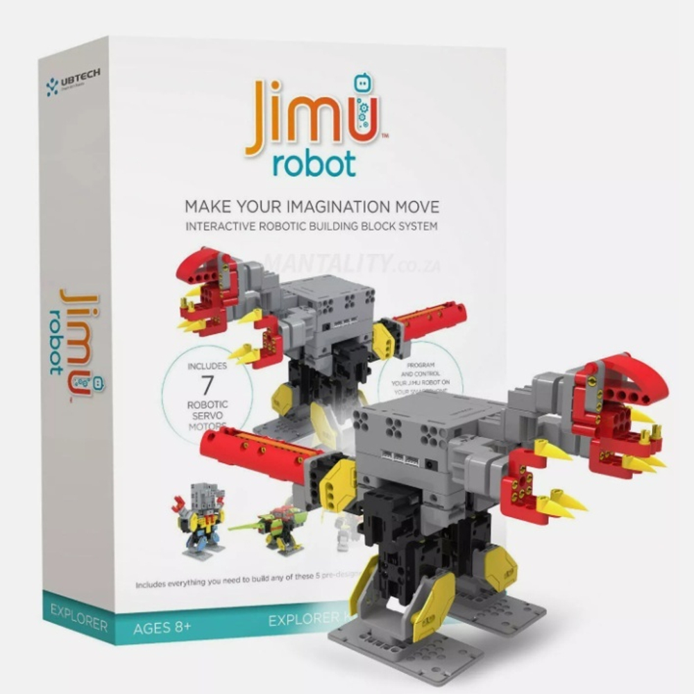 Программируемый робот-конструктор JIMU Robot ExplorerKIT, деталей (372 шт.)