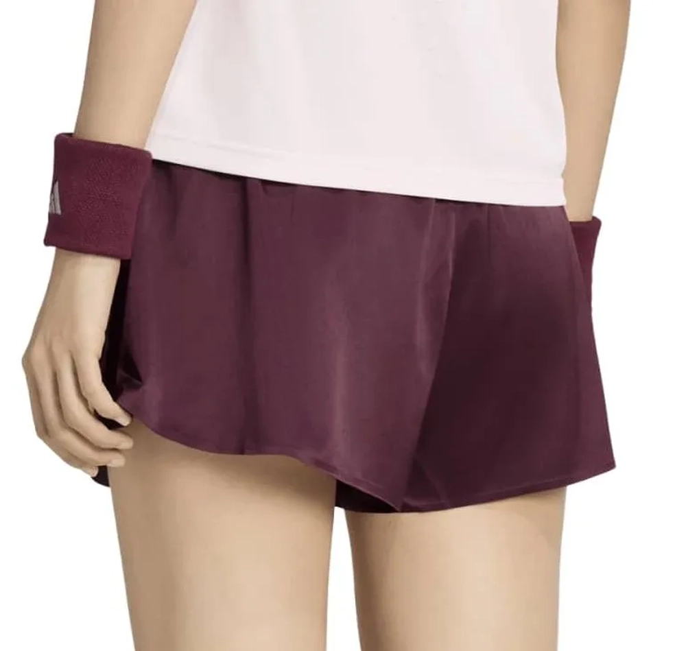 Женские теннисные шорты Adidas Pro - maroon