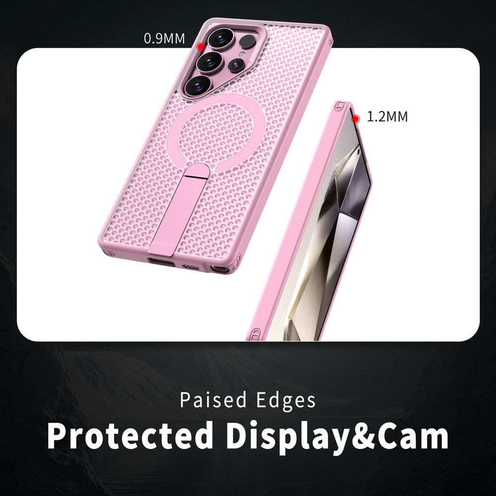 Прозрачный чехол Mesh Pro Magnetic Case для Samsung Galaxy S23 Ultra