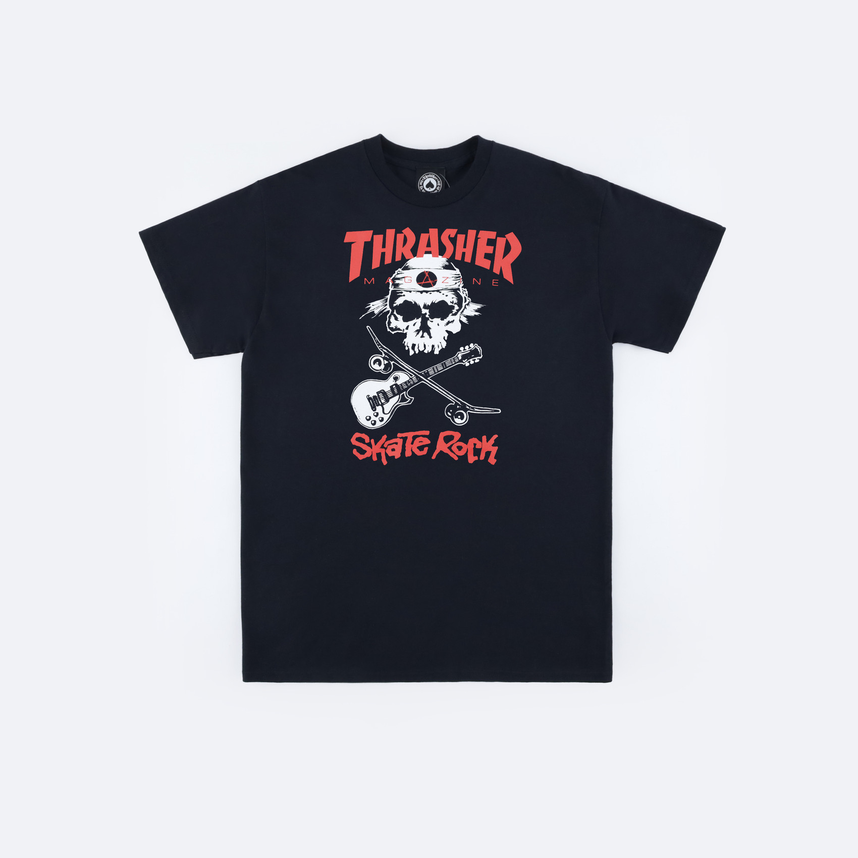 Футболка Thrasher Skate Rock Skull (black) артикул: - купить в магазине Дайс
