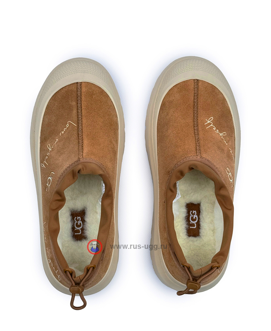 UGG MENS TASMAN WEATHER HYBRID Chestnut/White A-1