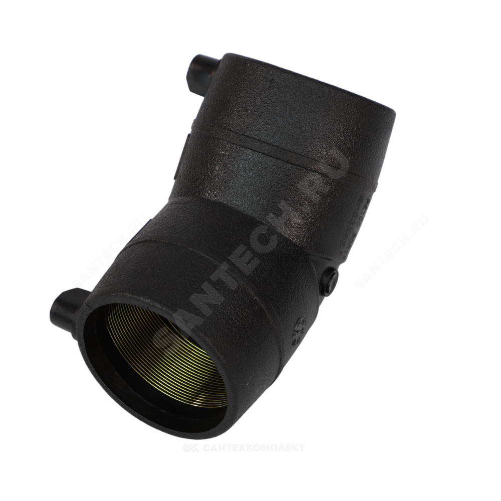 Отвод электросварной ПЭ100 Дн 63х45гр Ру16 SDR11 SMART JOINT EFL463A