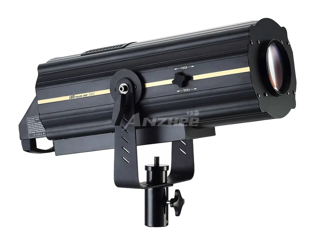 ANZHEE PRO Follow SPOT 350: современный LED-прожектор следящего света для театров и концертных площадок